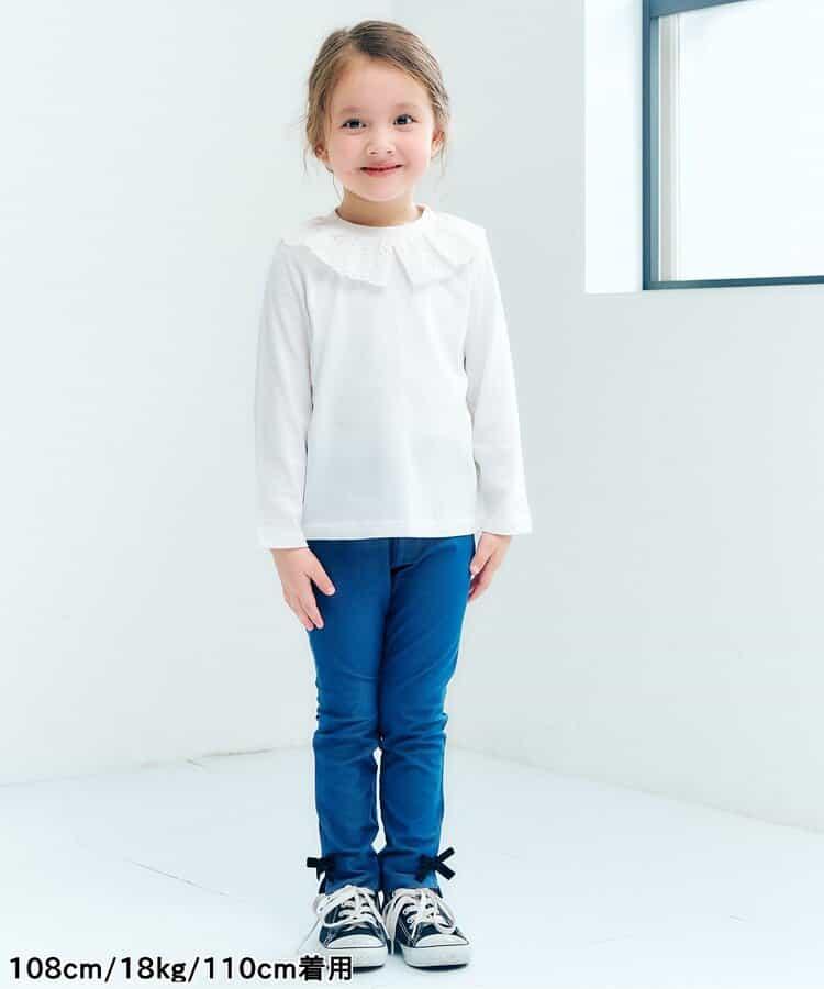 領口蕾絲T恤/7天風格