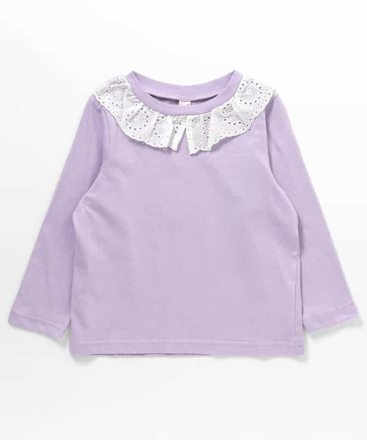 領口蕾絲T恤/7天風格