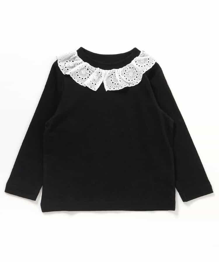 領口蕾絲T恤/7天風格