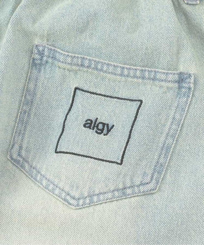 寬鬆牛仔短褲