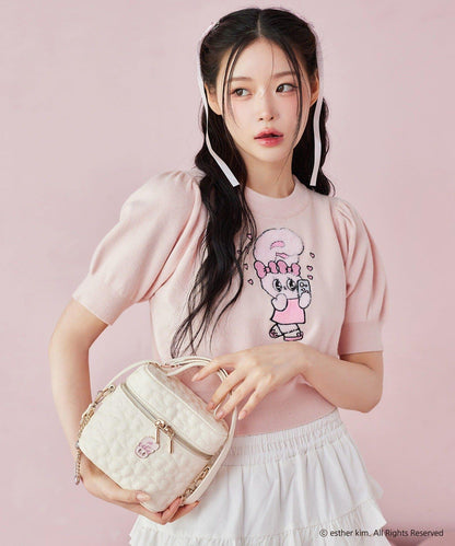 【Esther Bunny 合作】蝴蝶結拼花小包