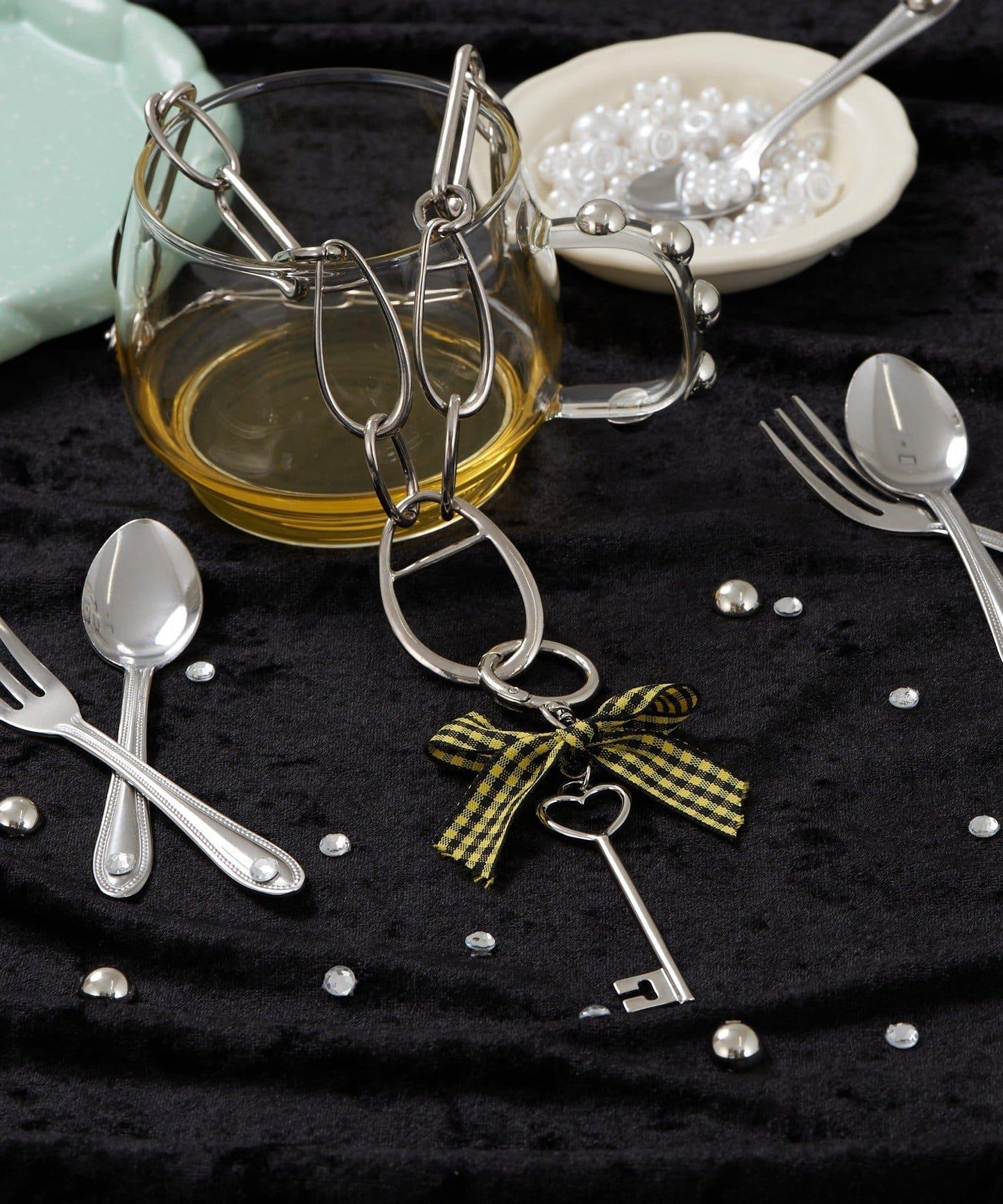 me+me蝴蝶結鑰匙鏈項鍊