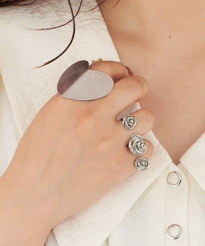 【Ciaopanic】me+me花朵愛心戒指套裝