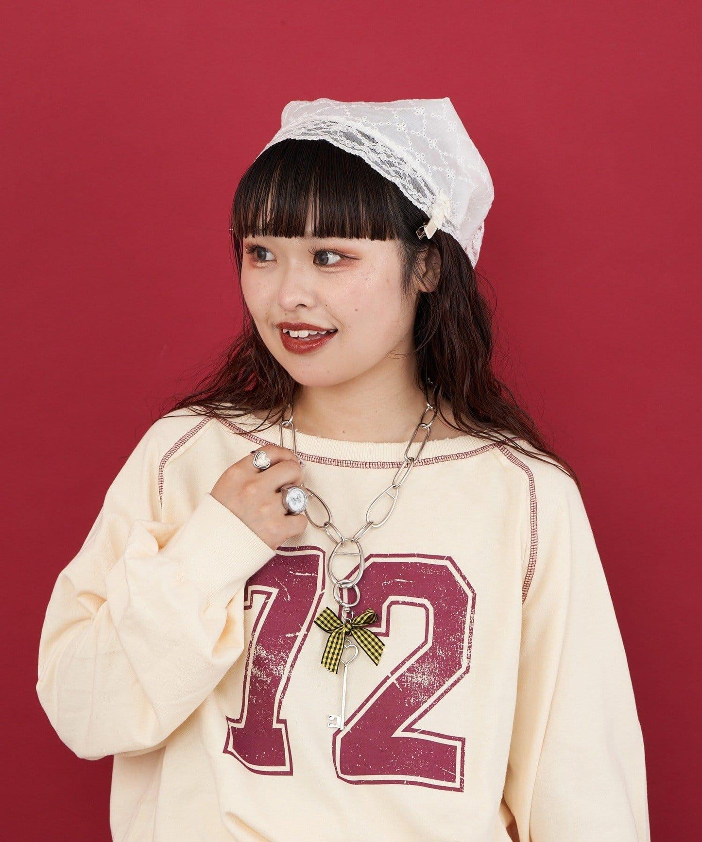 me+me蝴蝶結鑰匙鏈項鍊