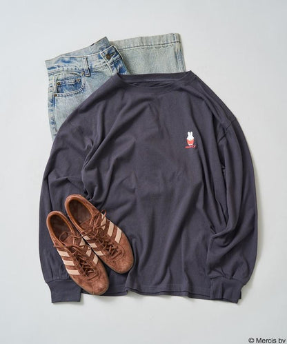 《米菲》吐司包印花短袖T恤