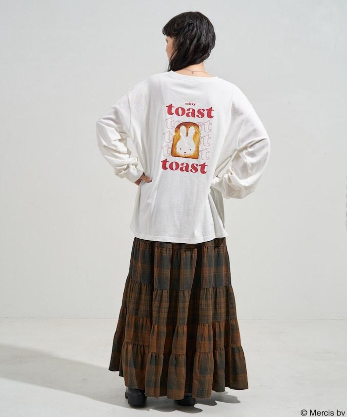 《米菲》吐司包印花短袖T恤