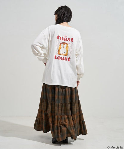 《米菲》吐司包印花短袖T恤