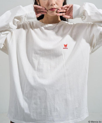 《米菲》吐司包印花短袖T恤