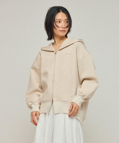 紙箱 ZIP連帽衫 / 獨特刺繡 長袖連帽衫