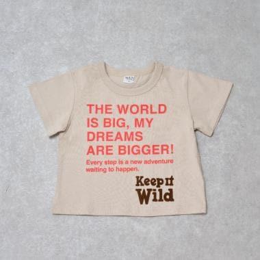 【純棉100%】夢想宣言標語短袖T恤