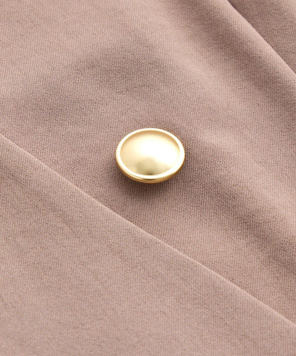 《接觸冷感・速幹・套裝可》高彈力卡爾贊洗水金扣夾克