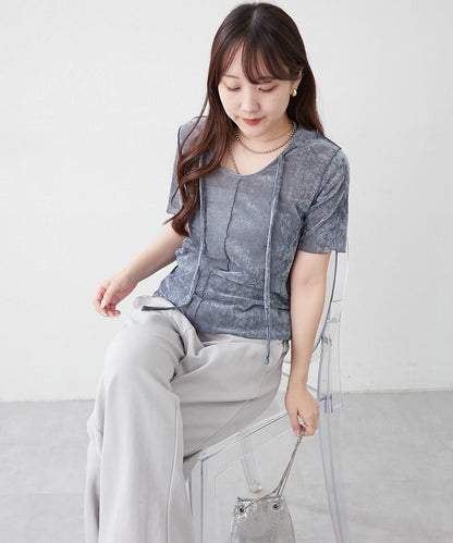 【RMAF】雙層蝴蝶結連帽衛衣