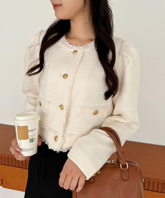 【高級感】粗花呢夾克/限定