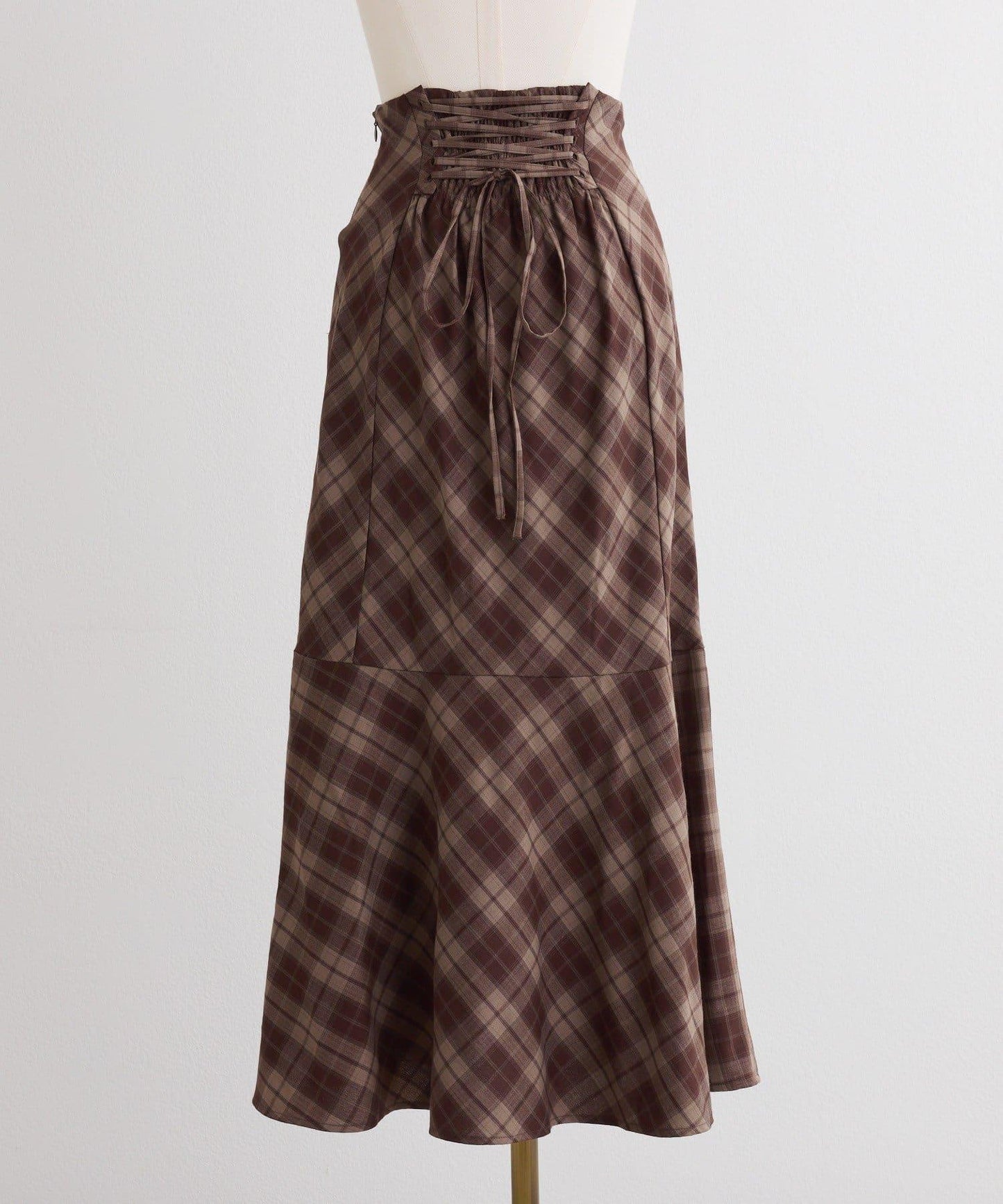 ／【減肥5公斤視覺效果】後拉鍊美人魚裙