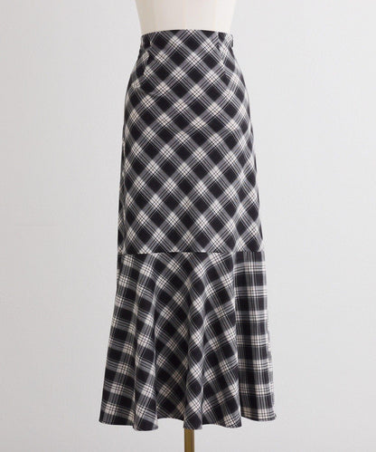 ／【減肥5公斤視覺效果】後拉鍊美人魚裙