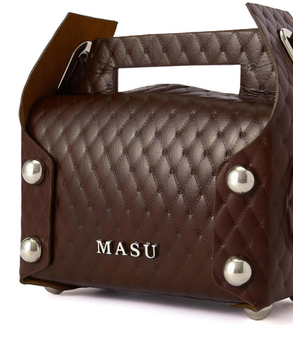MASU/皮革蛋糕包/ M25F9OJ008