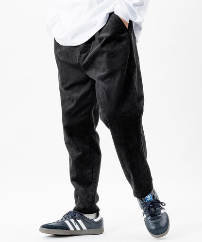 基礎款剪裁 燈芯絨 休閒褲