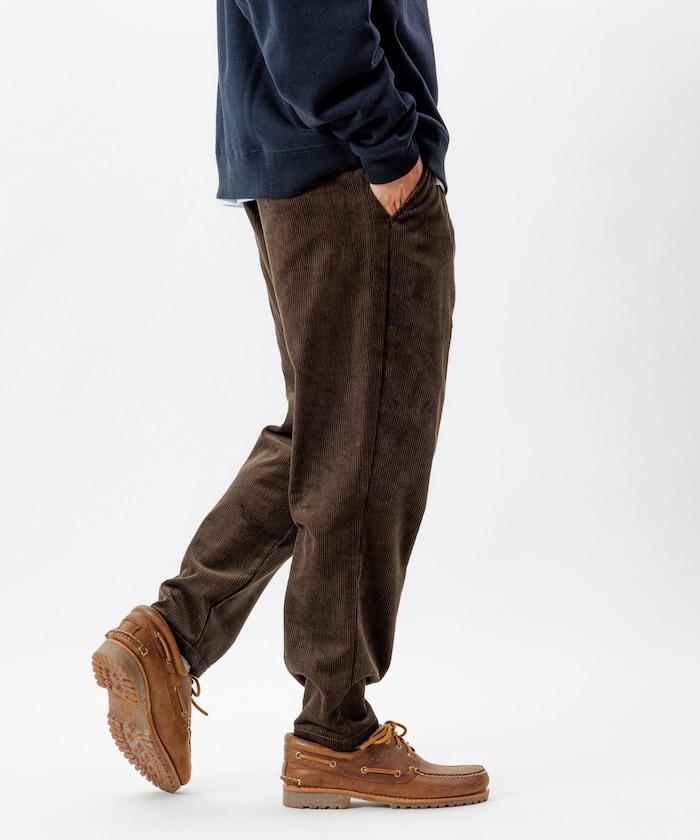 基礎款剪裁 燈芯絨 休閒褲