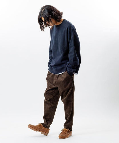 基礎款剪裁 燈芯絨 休閒褲