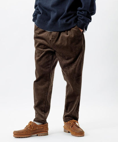 基礎款剪裁 燈芯絨 休閒褲