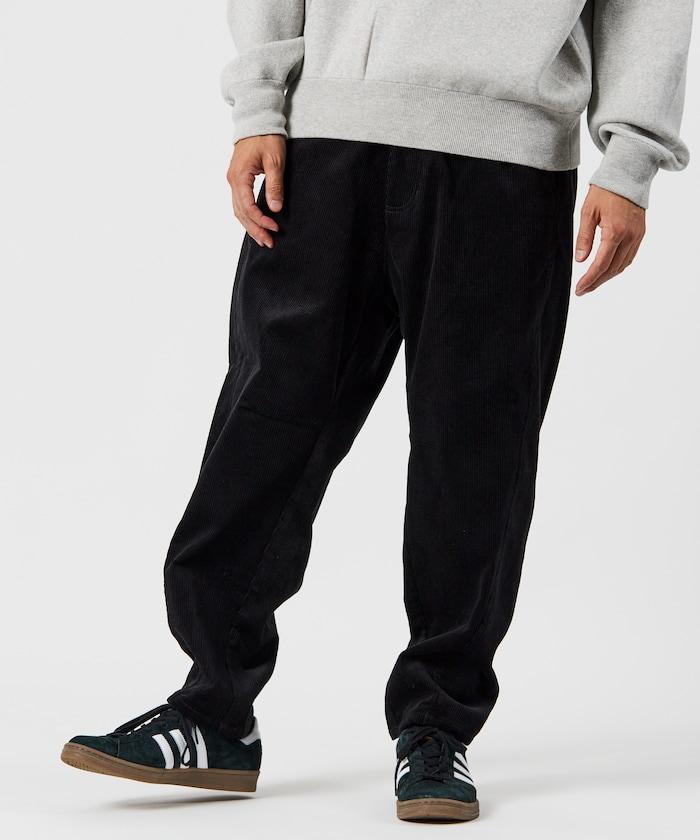 寬鬆版型 燈芯絨 弧形褲褲 / 錐形版型 【限定推出】