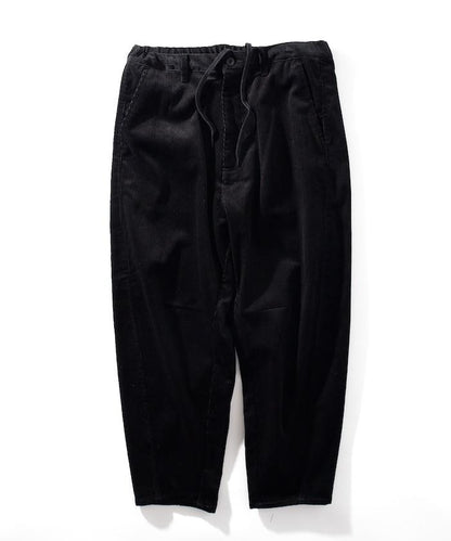 寬鬆版型 燈芯絨 弧形褲褲 / 錐形版型 【限定推出】