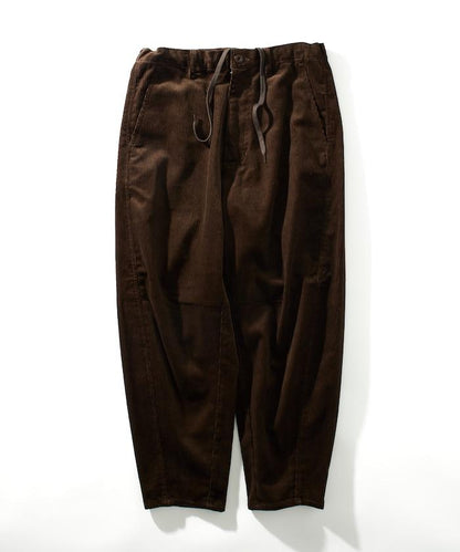 寬鬆版型 燈芯絨 弧形褲褲 / 錐形版型 【限定推出】