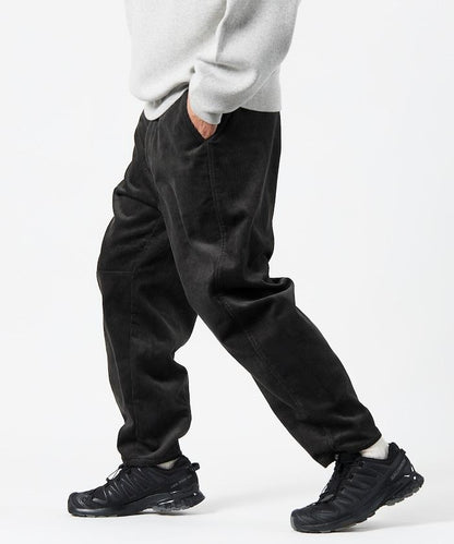 寬鬆版型 燈芯絨 弧形褲褲 / 錐形版型 【限定推出】