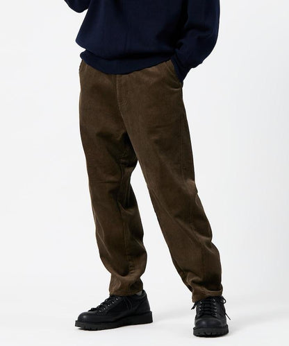 寬鬆版型 燈芯絨 弧形褲褲 / 錐形版型 【限定推出】