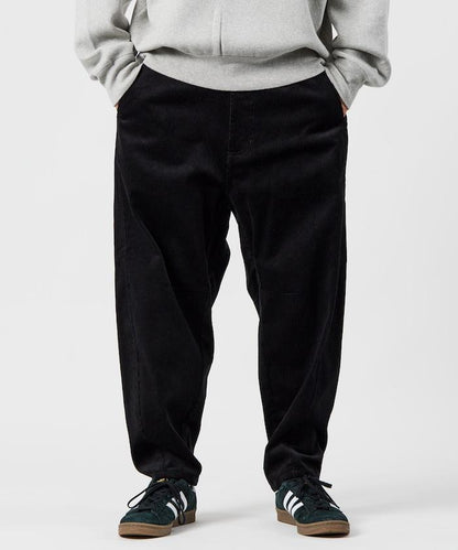 寬鬆版型 燈芯絨 弧形褲褲 / 錐形版型 【限定推出】