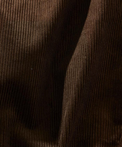 寬鬆版型 燈芯絨 弧形褲褲 / 錐形版型 【限定推出】