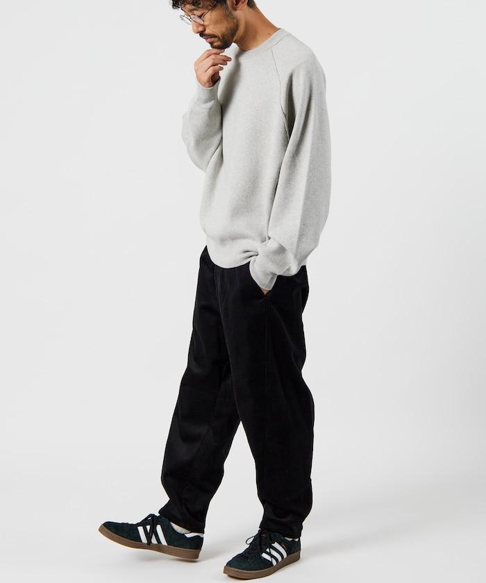 寬鬆版型 燈芯絨 弧形褲褲 / 錐形版型 【限定推出】