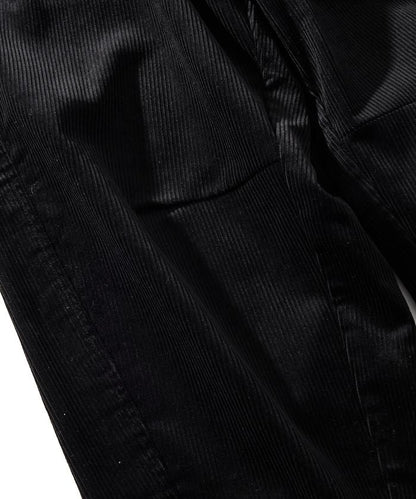 寬鬆版型 燈芯絨 弧形褲褲 / 錐形版型 【限定推出】