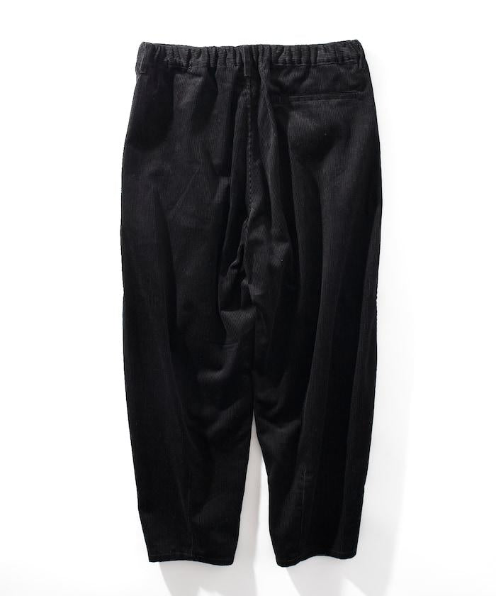 寬鬆版型 燈芯絨 弧形褲褲 / 錐形版型 【限定推出】