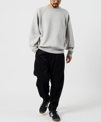 寬鬆版型 燈芯絨 弧形褲褲 / 錐形版型 【限定推出】