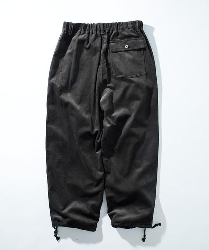 寬鬆版型 燈芯絨 軍事風馬戲團褲 / 雪地褲