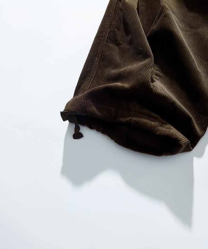 寬鬆版型 燈芯絨 軍事風馬戲團褲 / 雪地褲