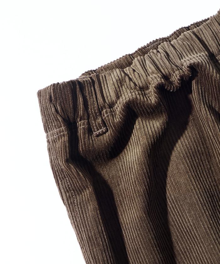 寬鬆版型 燈芯絨 軍事風馬戲團褲 / 雪地褲