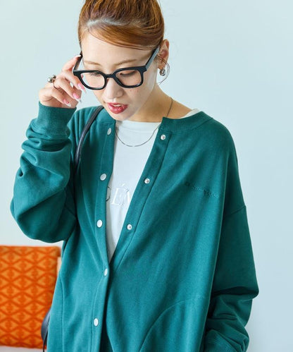 聯名 紐扣開襟羊毛衫