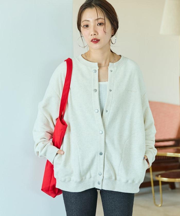 聯名 紐扣開襟羊毛衫