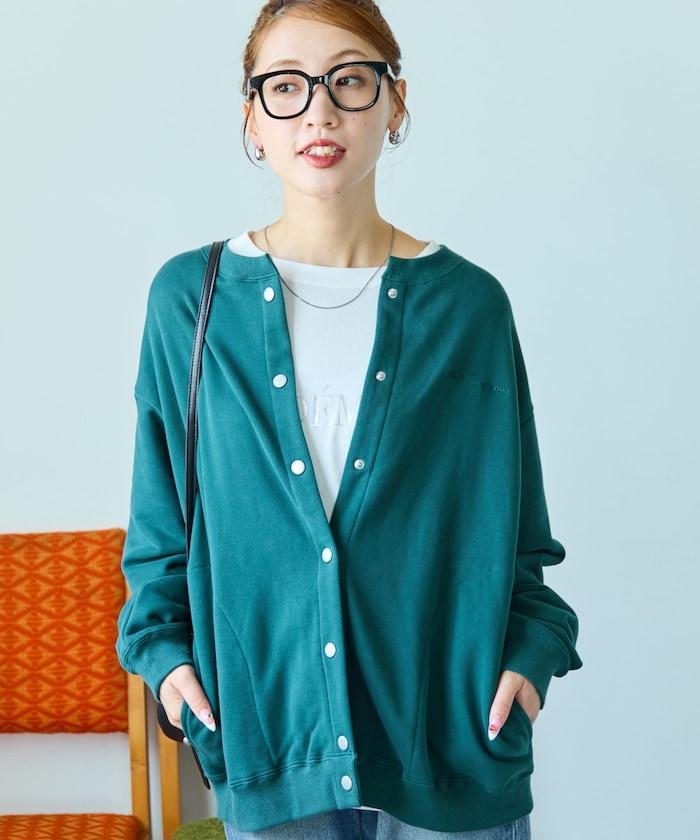 聯名 紐扣開襟羊毛衫