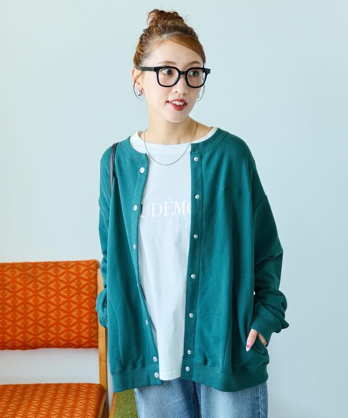 聯名 紐扣開襟羊毛衫