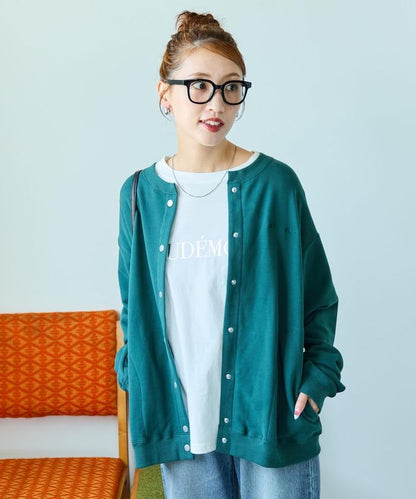 聯名 紐扣開襟羊毛衫