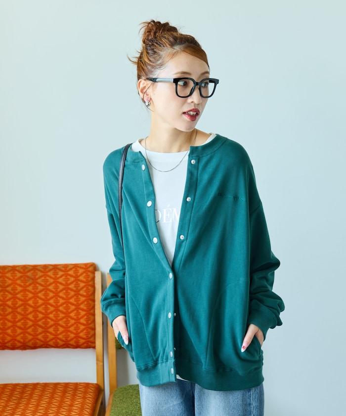 聯名 紐扣開襟羊毛衫