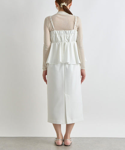 【La boutique BonBon】荷葉邊吊帶連衣裙