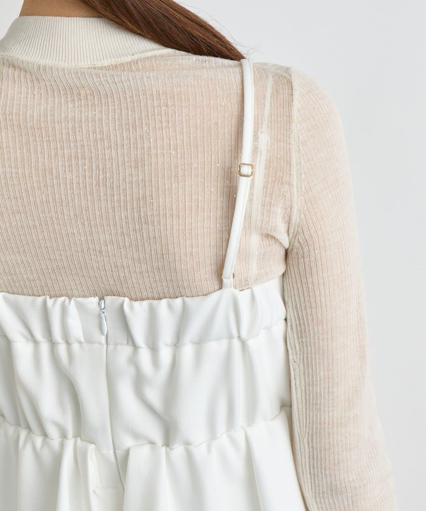 【La boutique BonBon】荷葉邊吊帶連衣裙