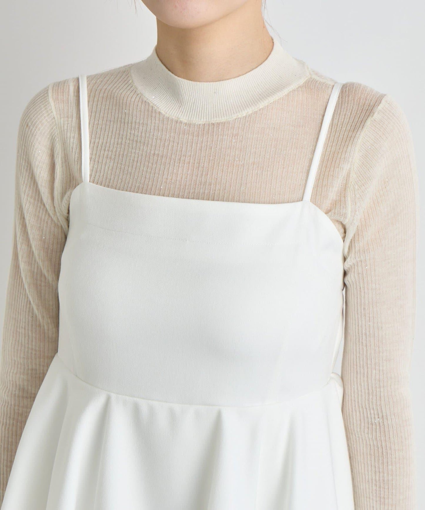 【La boutique BonBon】荷葉邊吊帶連衣裙