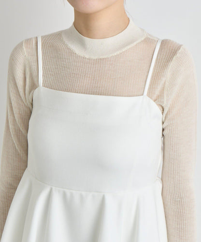 【La boutique BonBon】荷葉邊吊帶連衣裙