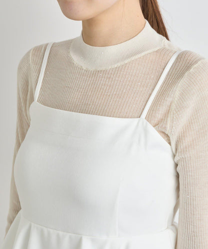 【La boutique BonBon】荷葉邊吊帶連衣裙