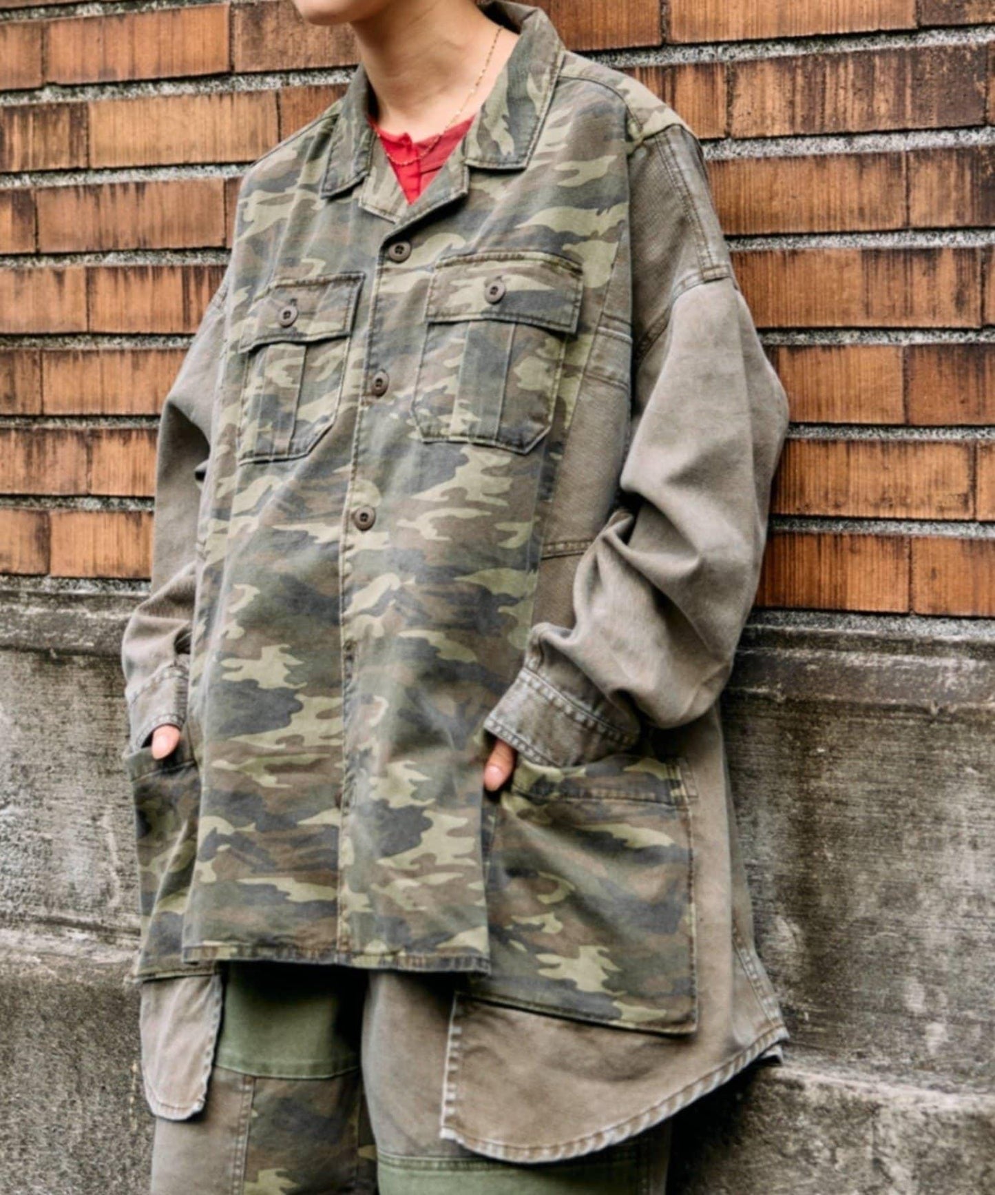 【etsinta／艾欣塔】改良款切換式過膝外套